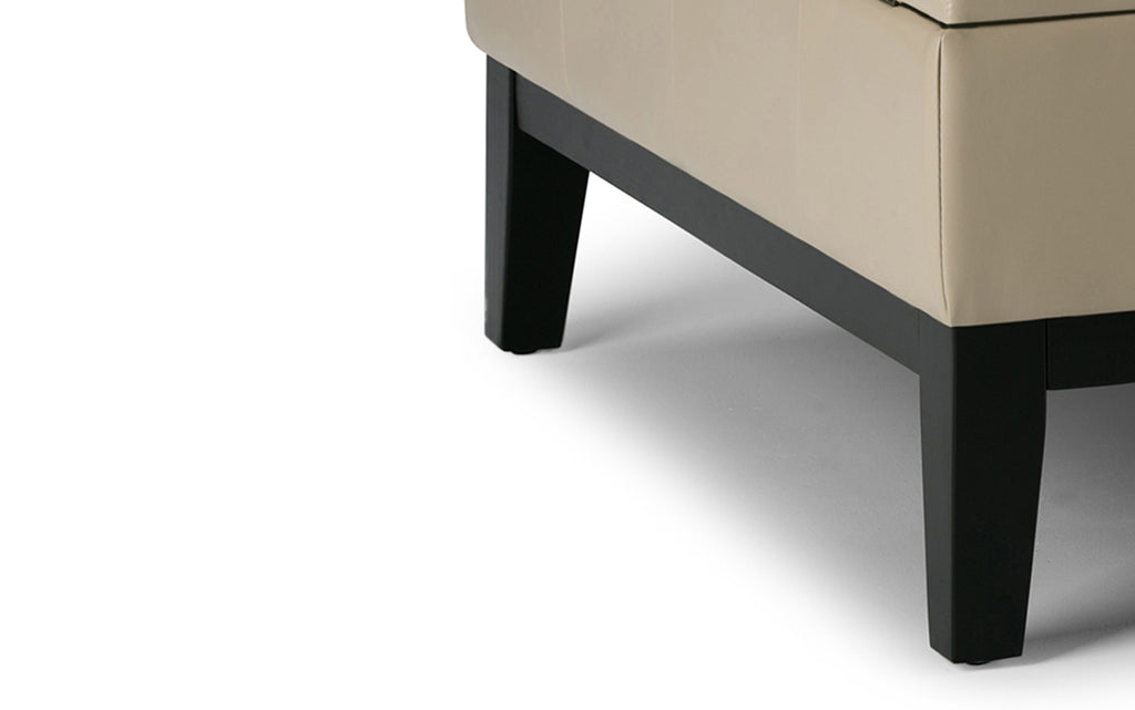 Dover Table Ottoman in Vegan Leather