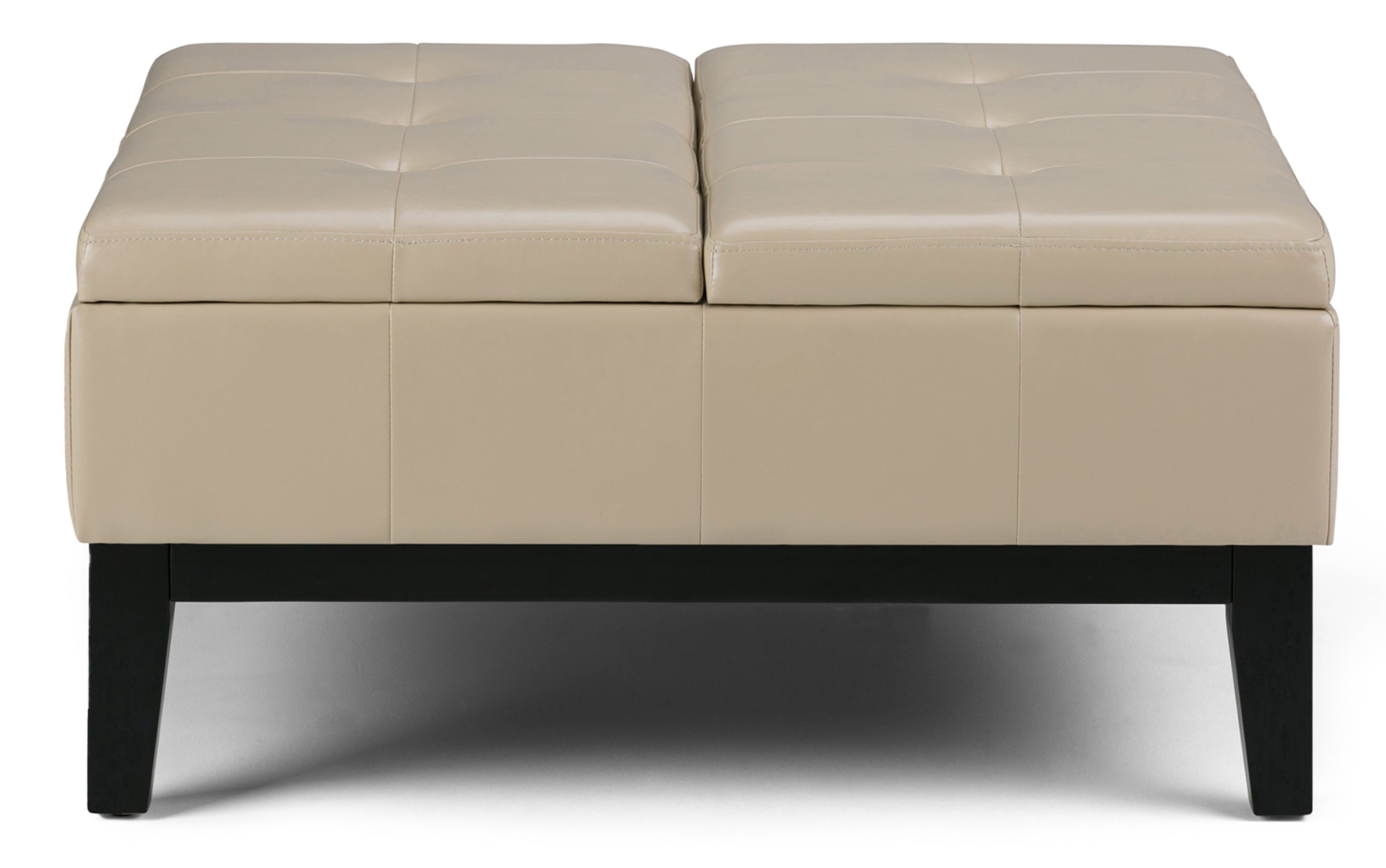 Dover Table Ottoman in Vegan Leather