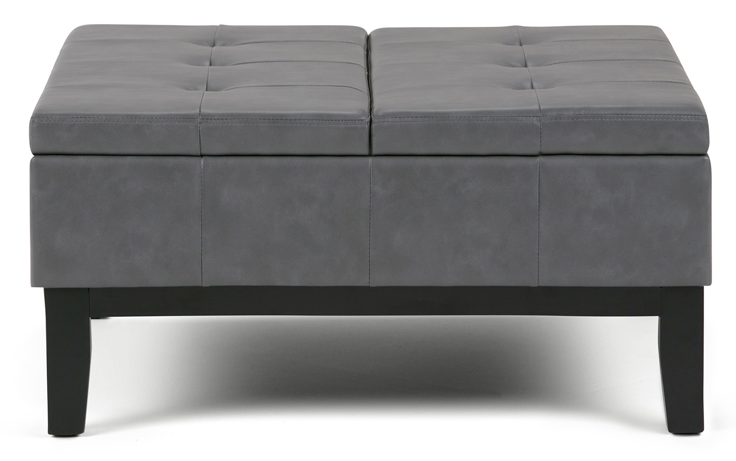 Dover Table Ottoman in Vegan Leather