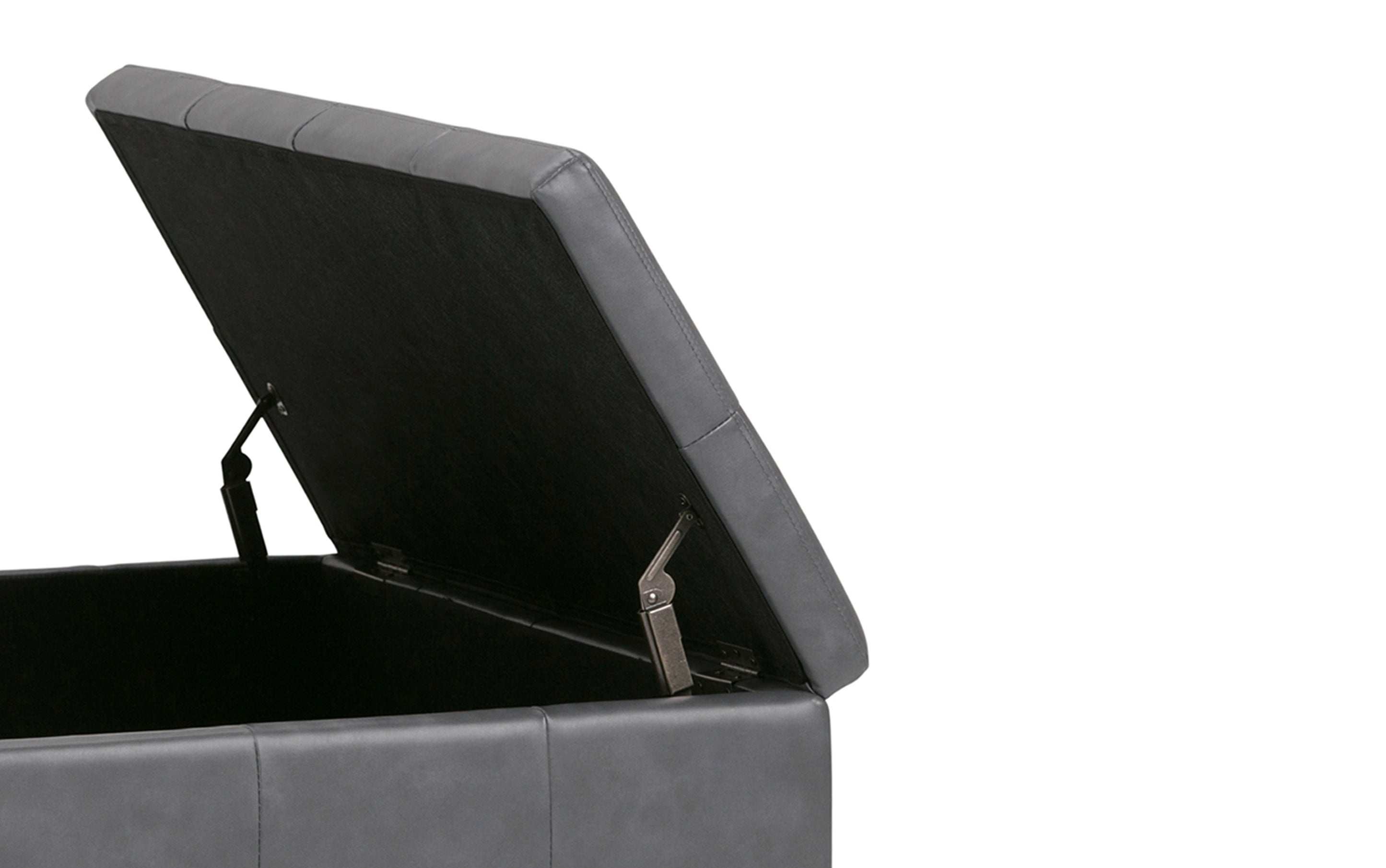 Dover Table Ottoman in Vegan Leather