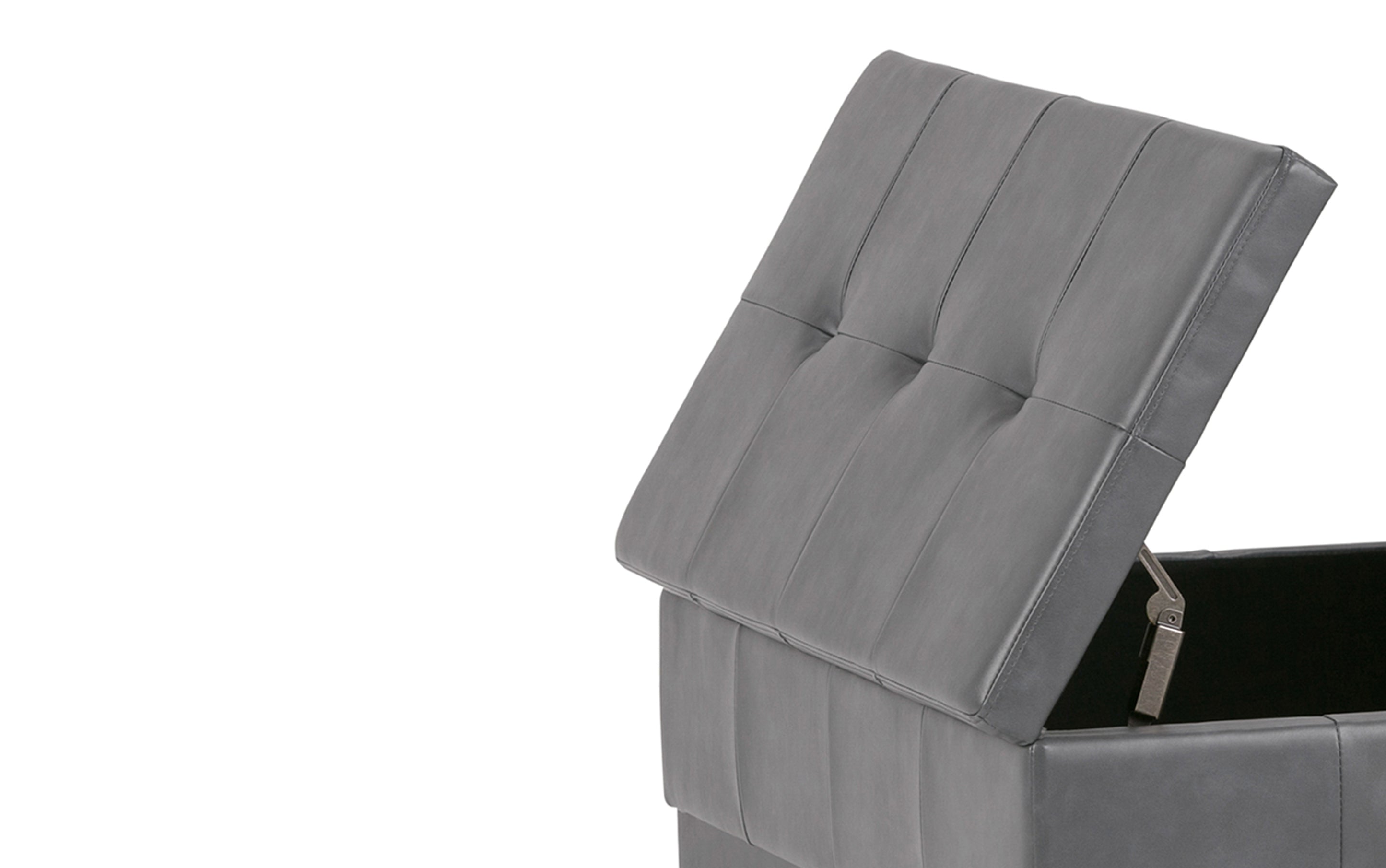 Dover Table Ottoman in Vegan Leather