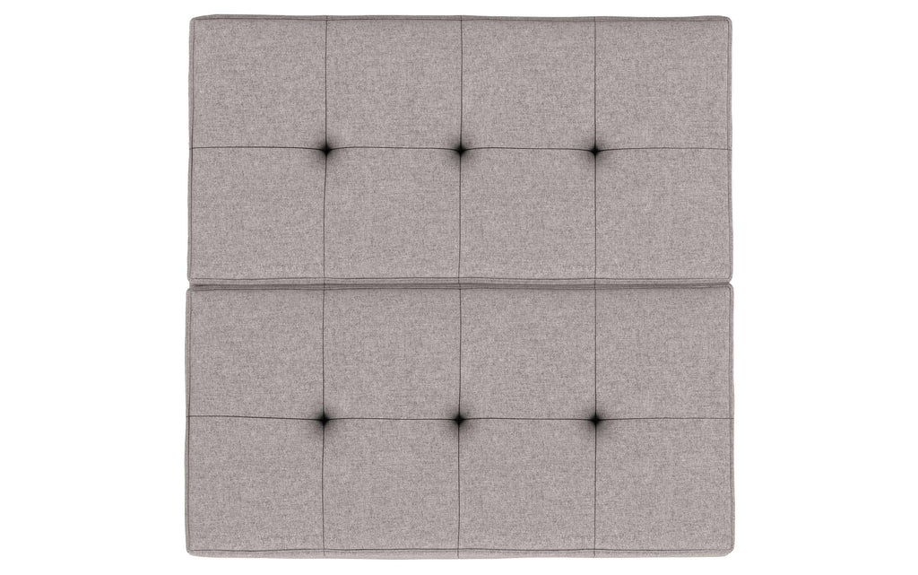 Dover Lift Top Coffee Table Storage Ottoman In Linen