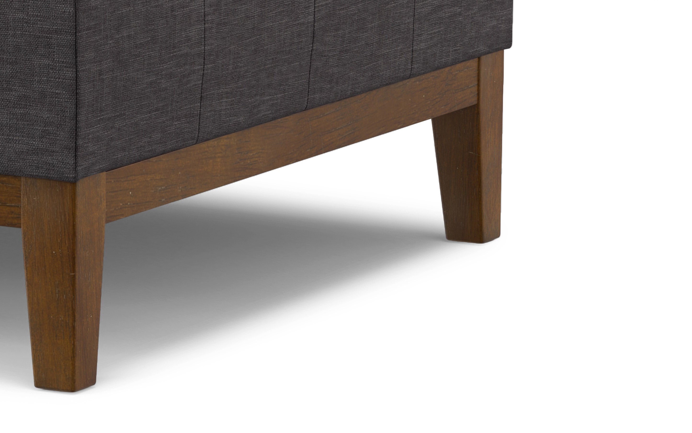 Dover Lift Top Coffee Table Storage Ottoman In Linen