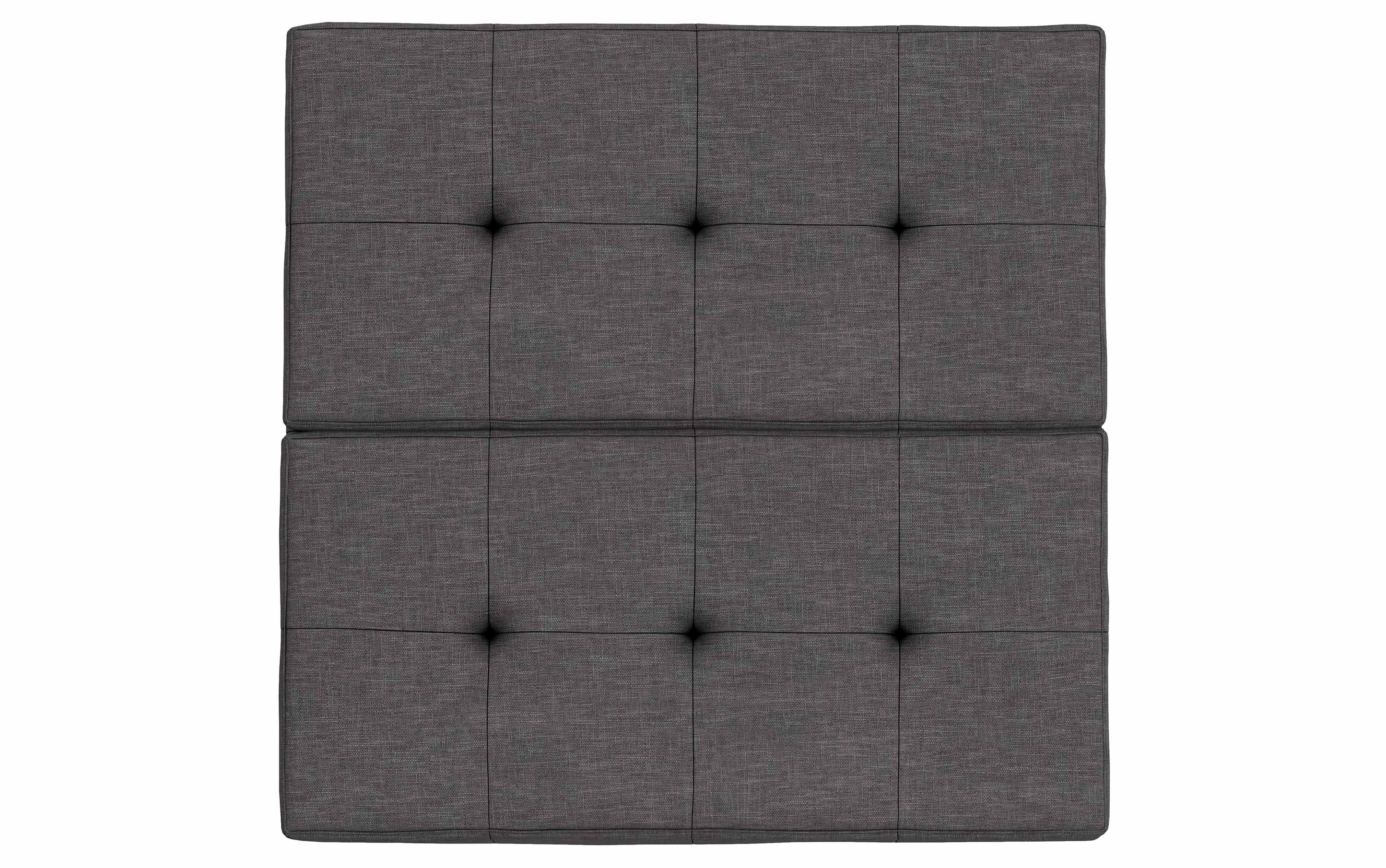 Dover Lift Top Coffee Table Storage Ottoman In Linen