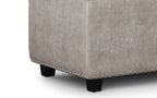 Hamilton Storage Ottoman in Distressed Grey