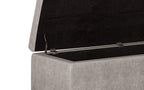 Hamilton Storage Ottoman in Distressed Grey
