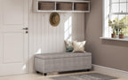 Hamilton Storage Ottoman in Distressed Grey