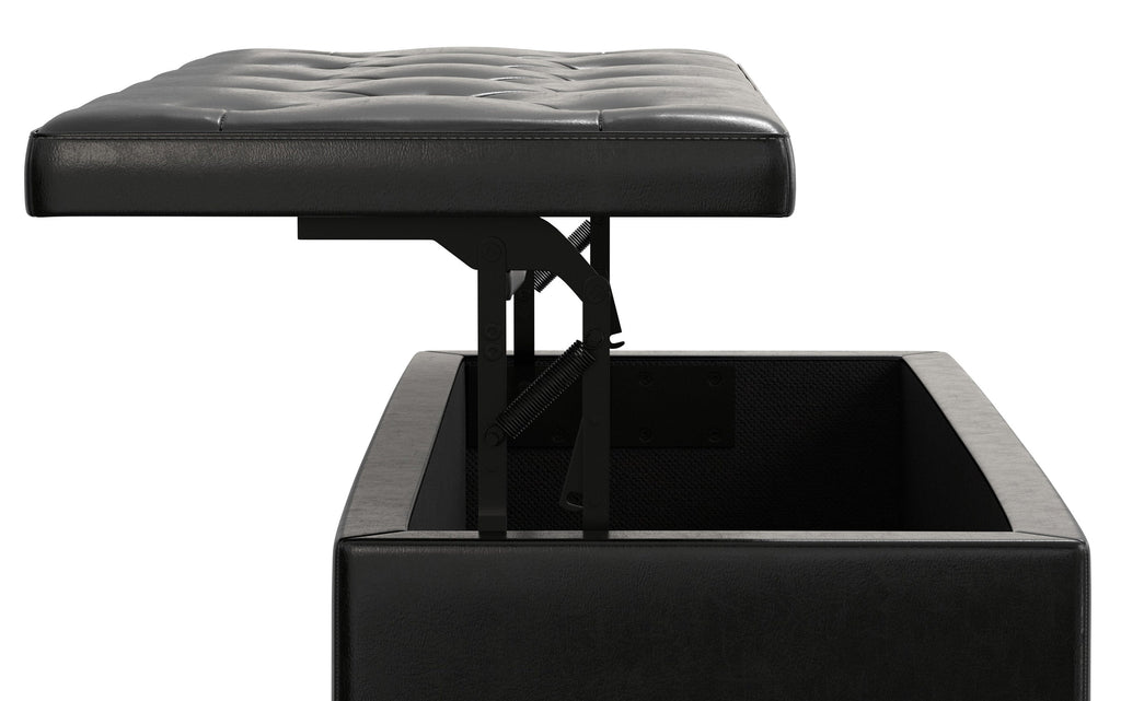 Hamilton Lift Top Storage Ottoman