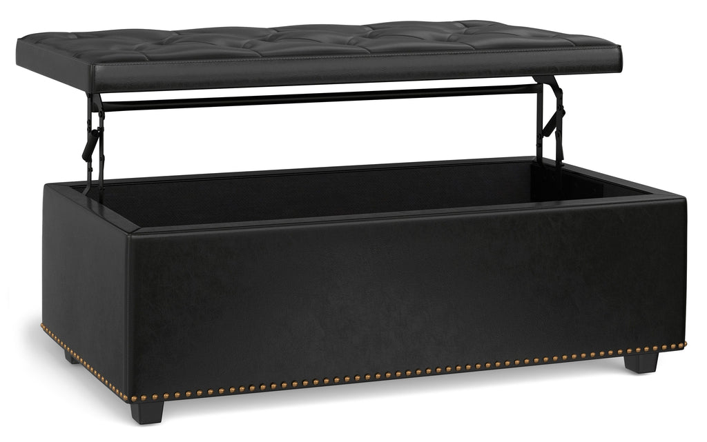 Hamilton Lift Top Storage Ottoman