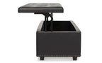 Hamilton Lift Top Storage Ottoman