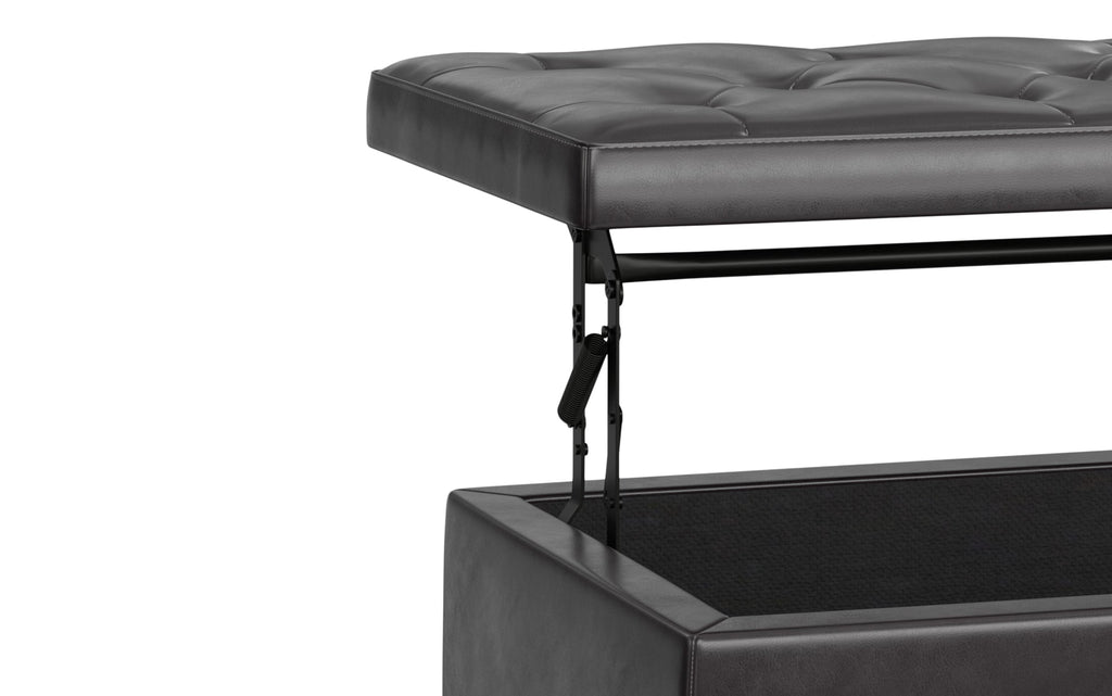 Hamilton Lift Top Storage Ottoman