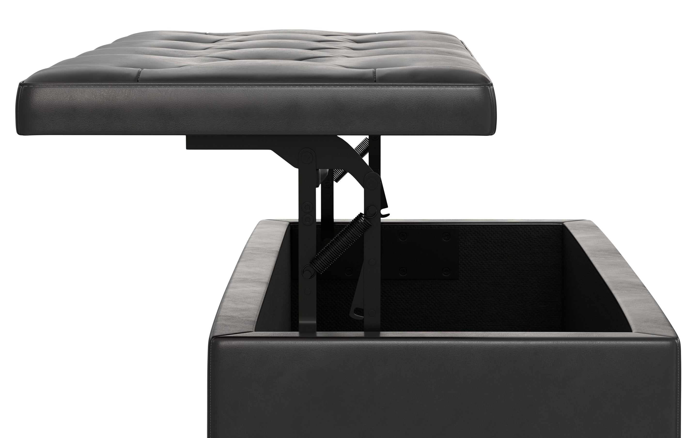 Hamilton Lift Top Storage Ottoman