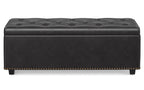 Hamilton Lift Top Storage Ottoman