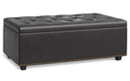 Hamilton Lift Top Storage Ottoman