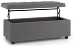 Hamilton Lift Top Storage Ottoman