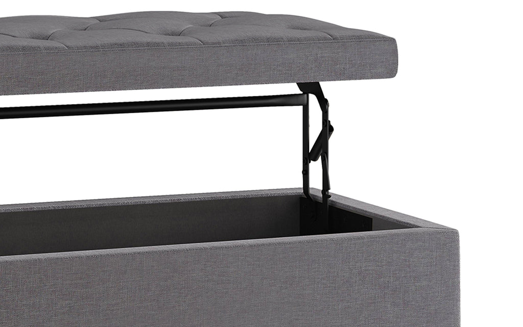 Hamilton Lift Top Storage Ottoman