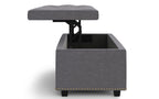 Hamilton Lift Top Storage Ottoman