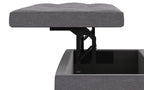Hamilton Lift Top Storage Ottoman