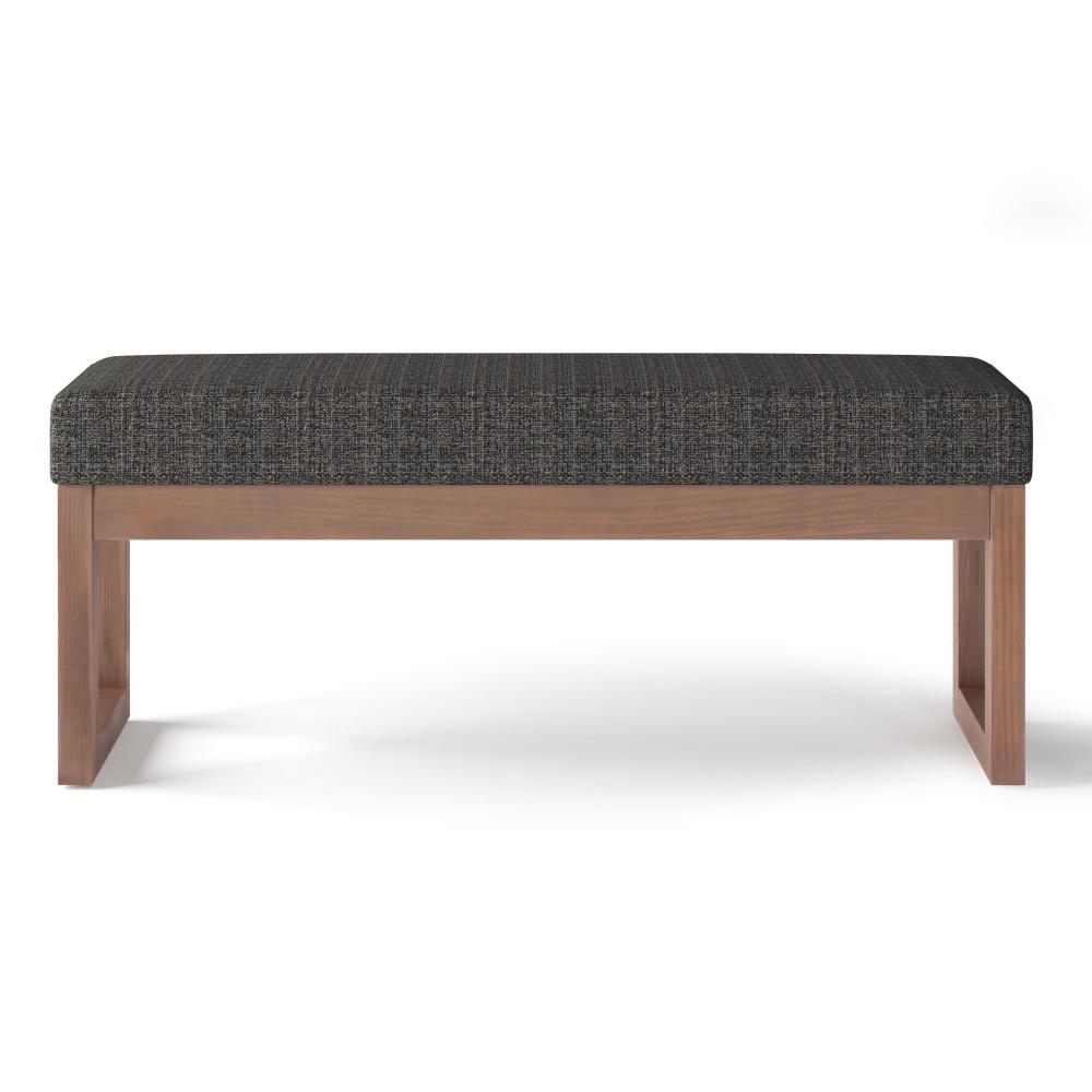 Milltown Large Ottoman Bench in Tweed