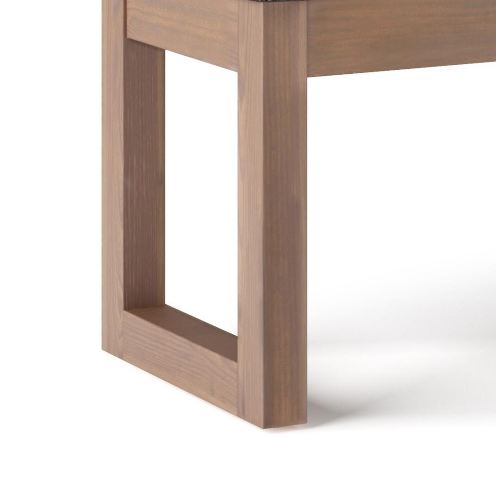 Milltown Large Ottoman Bench in Tweed