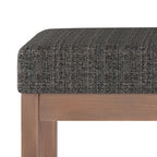 Milltown Large Ottoman Bench in Tweed
