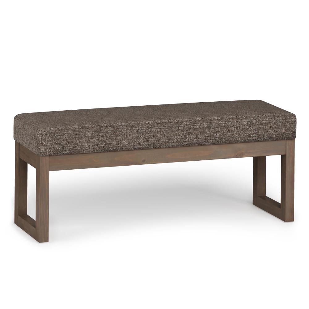 Milltown Large Ottoman Bench in Tweed