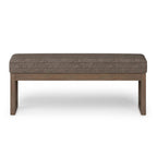 Milltown Large Ottoman Bench in Tweed