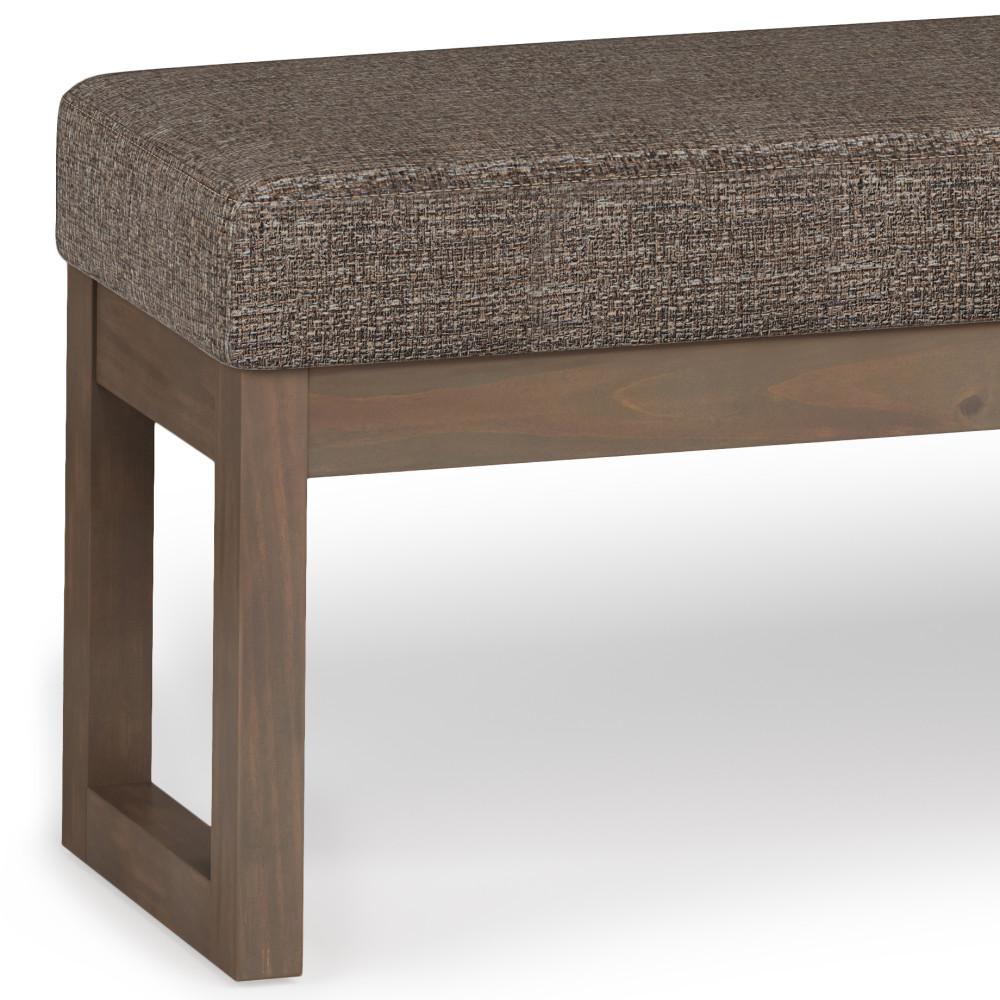 Milltown Large Ottoman Bench in Tweed