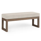 Milltown Large Ottoman Bench in Tweed
