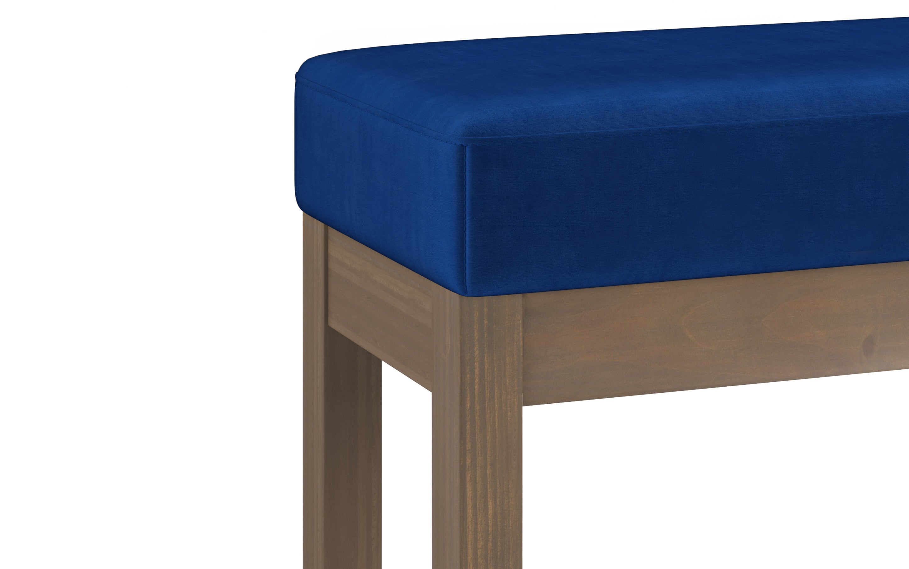 Milltown Small Ottoman Bench in Velvet