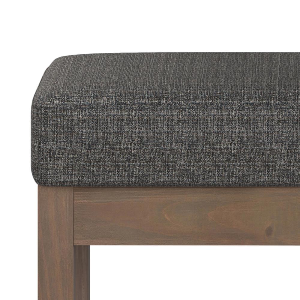 Milltown Small Ottoman Bench in Tweed