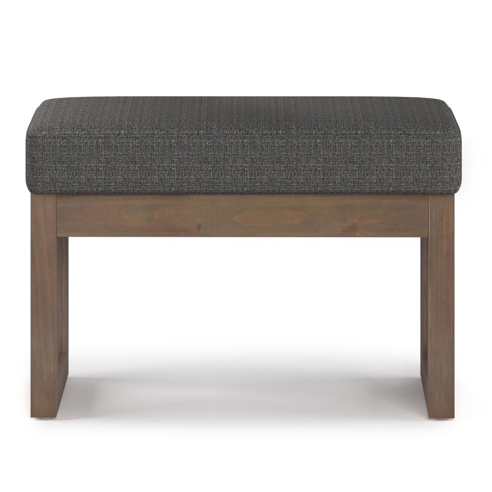 Milltown Small Ottoman Bench in Tweed