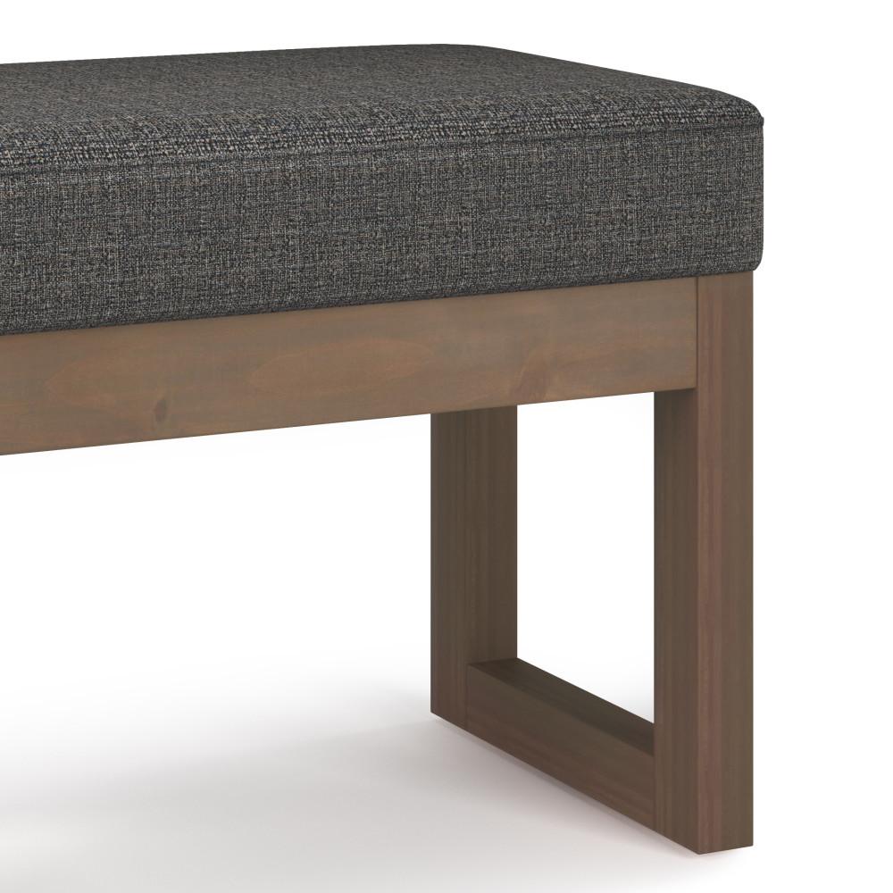 Milltown Small Ottoman Bench in Tweed