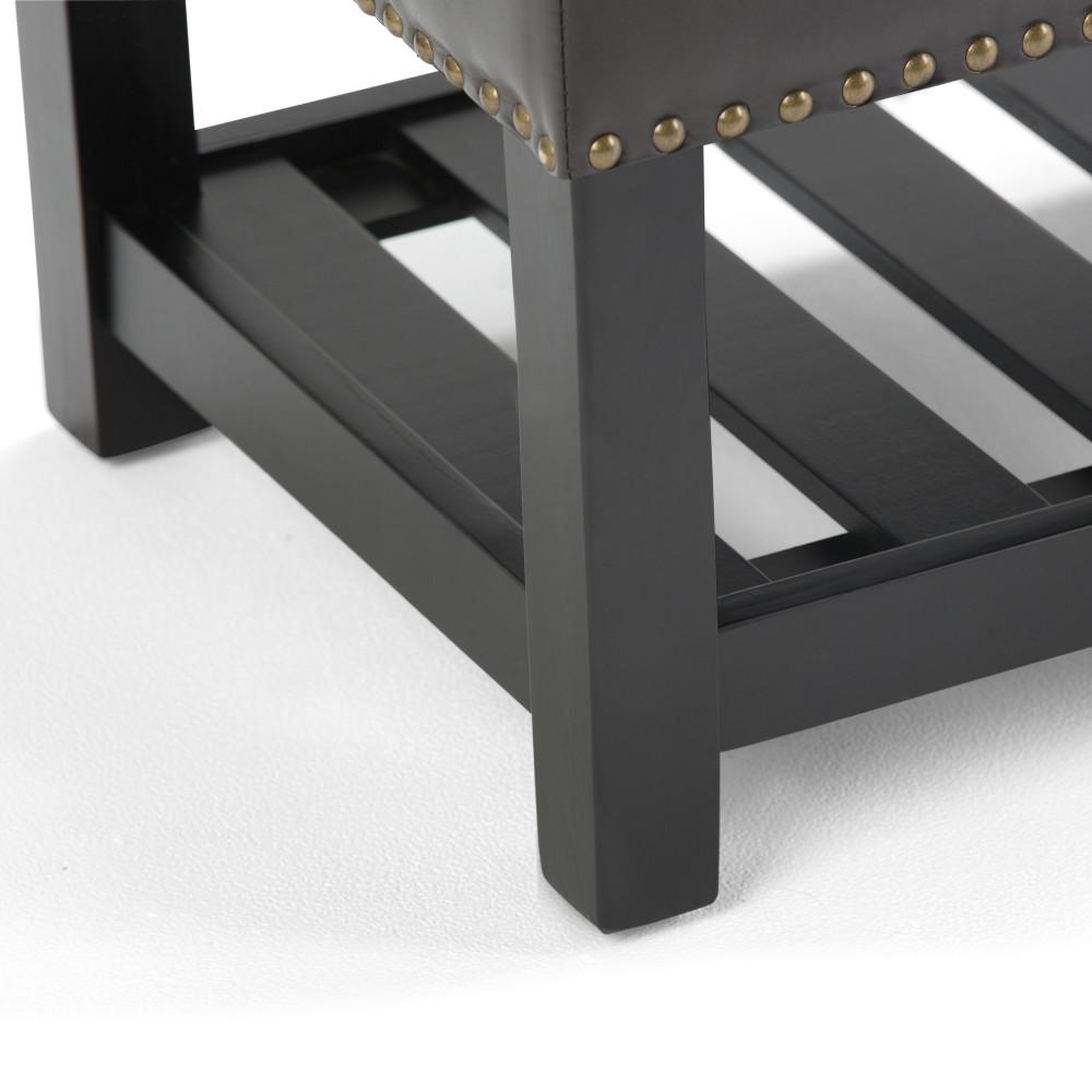 Lomond Ottoman Bench in Vegan Leather