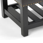 Lomond Ottoman Bench in Vegan Leather