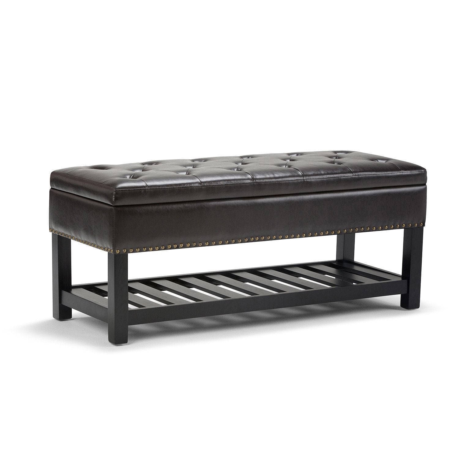 Lomond Ottoman Bench in Vegan Leather
