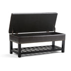 Lomond Ottoman Bench in Vegan Leather