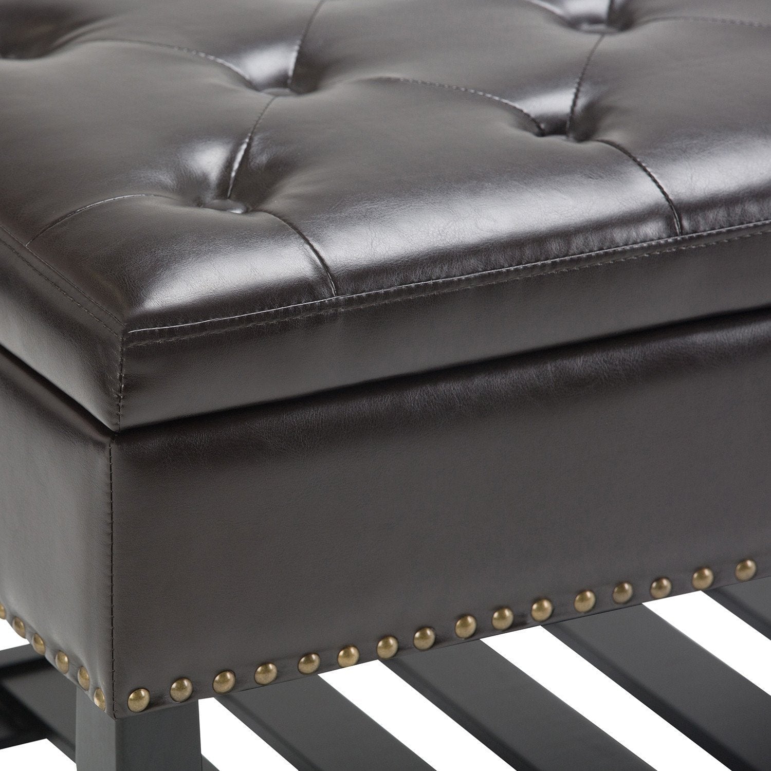 Lomond Ottoman Bench in Vegan Leather