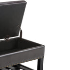 Lomond Ottoman Bench in Vegan Leather