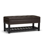 Lomond Ottoman Bench in Vegan Leather