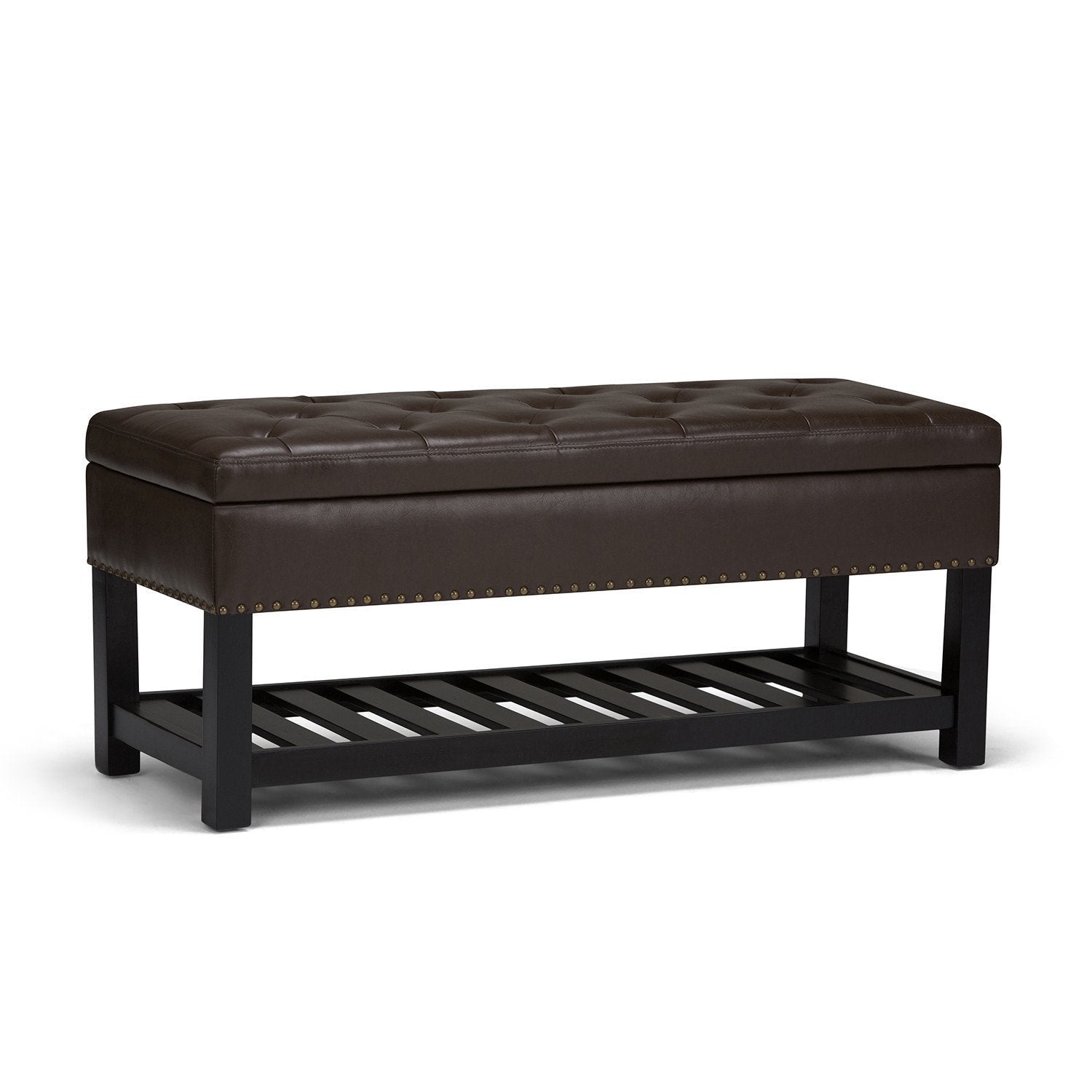 Lomond Ottoman Bench in Vegan Leather