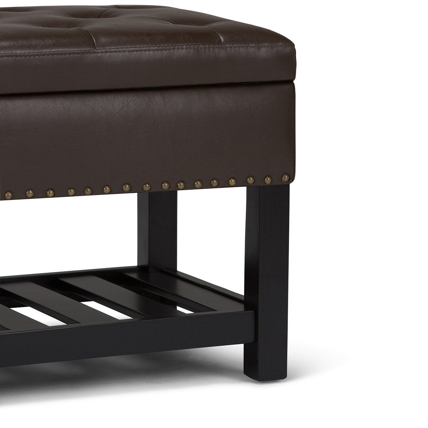 Lomond Ottoman Bench in Vegan Leather