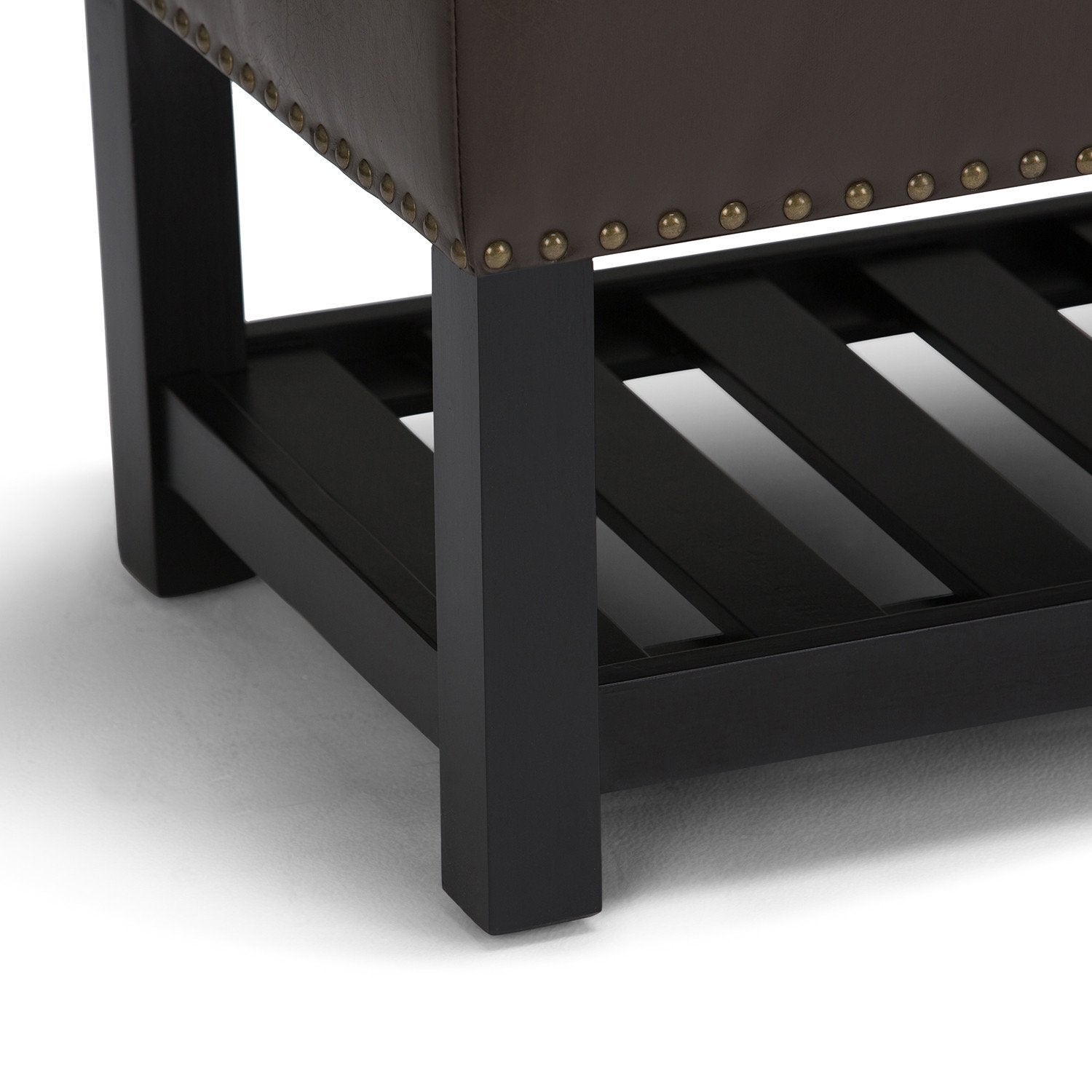 Lomond Ottoman Bench in Vegan Leather