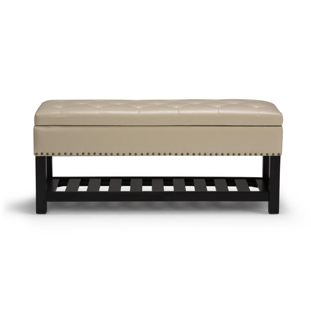Lomond Ottoman Bench in Vegan Leather