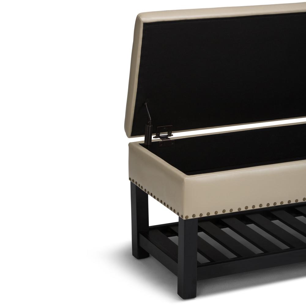 Lomond Ottoman Bench in Vegan Leather