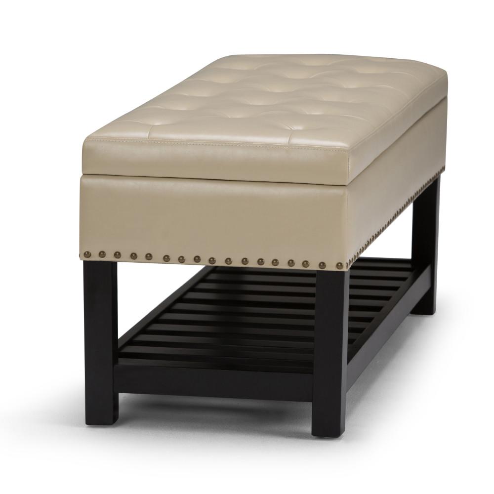 Lomond Ottoman Bench in Vegan Leather