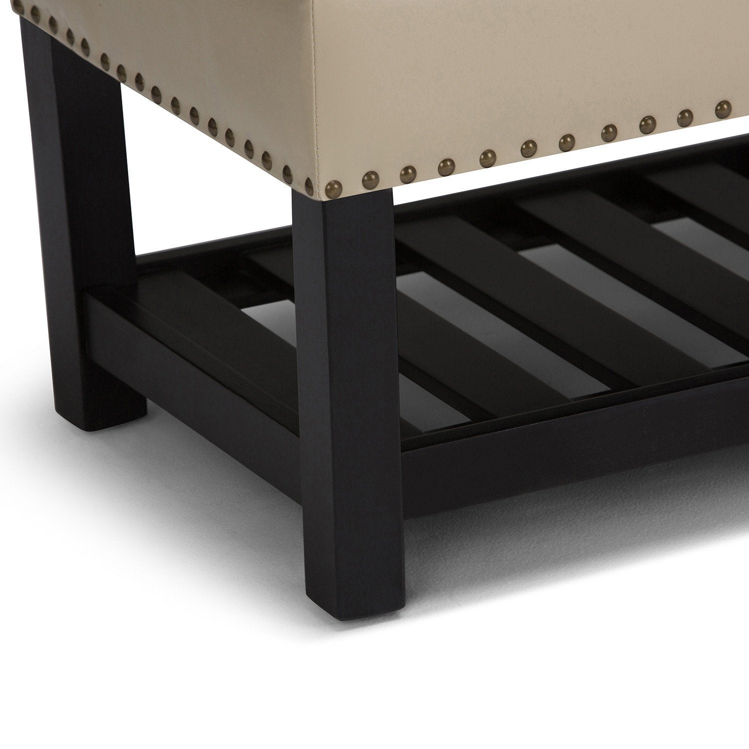 Lomond Ottoman Bench in Vegan Leather
