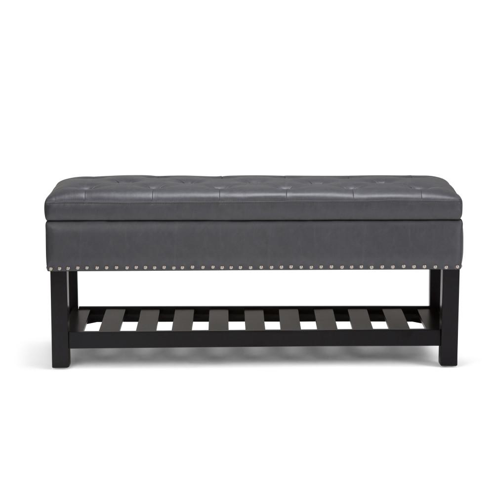 Lomond Ottoman Bench in Vegan Leather