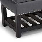 Lomond Ottoman Bench in Vegan Leather