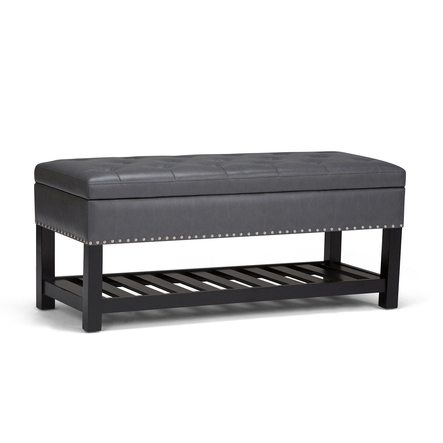 Lomond Ottoman Bench in Vegan Leather